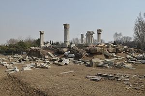 Ruins of Yuanyingguan 20130323.JPG