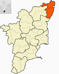 Location of Chengleput District