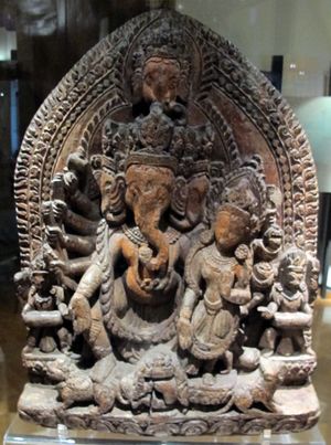 Nepal, ganesha, xviii sec.JPG