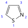 Skeletal formula with numbers